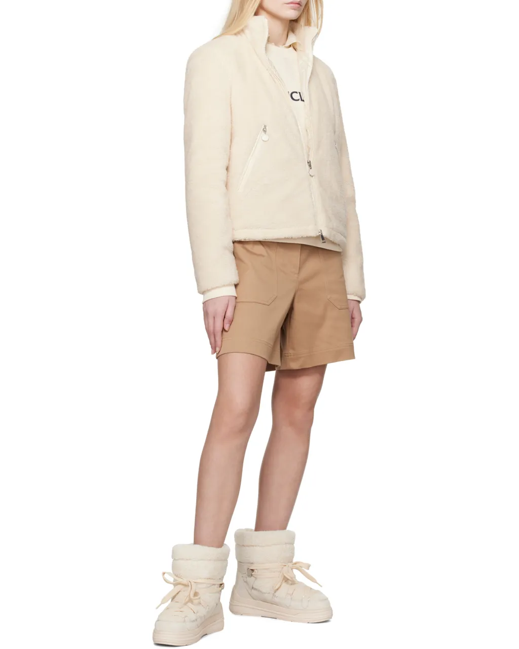 Moncler Lace-Up Snow Boots