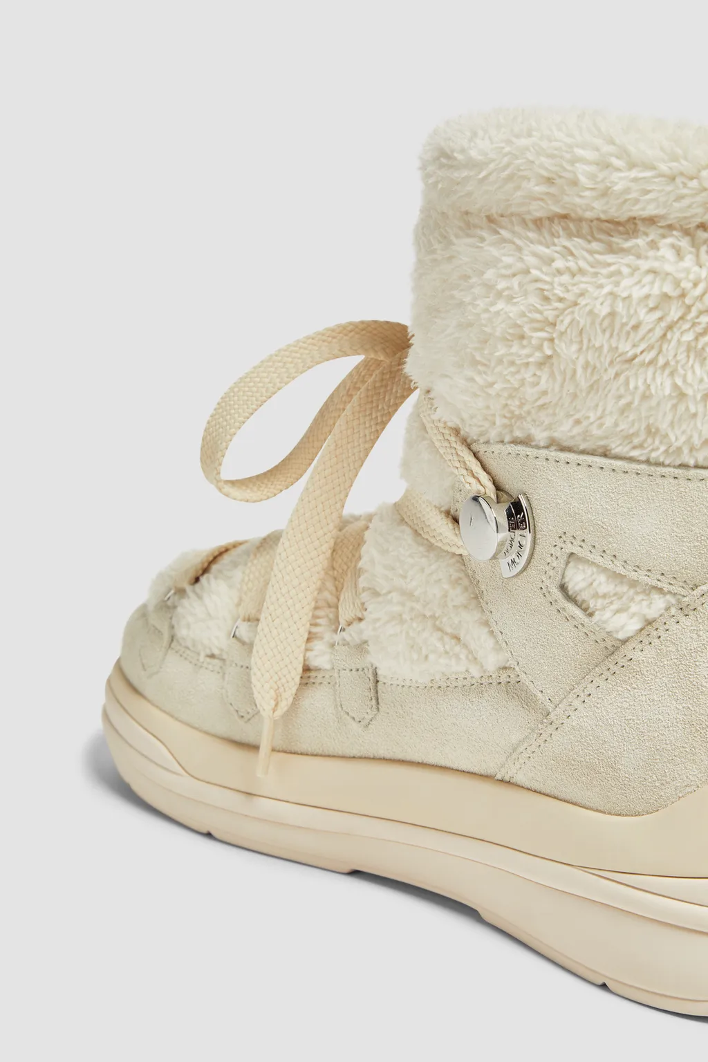 Moncler Lace-Up Snow Boots