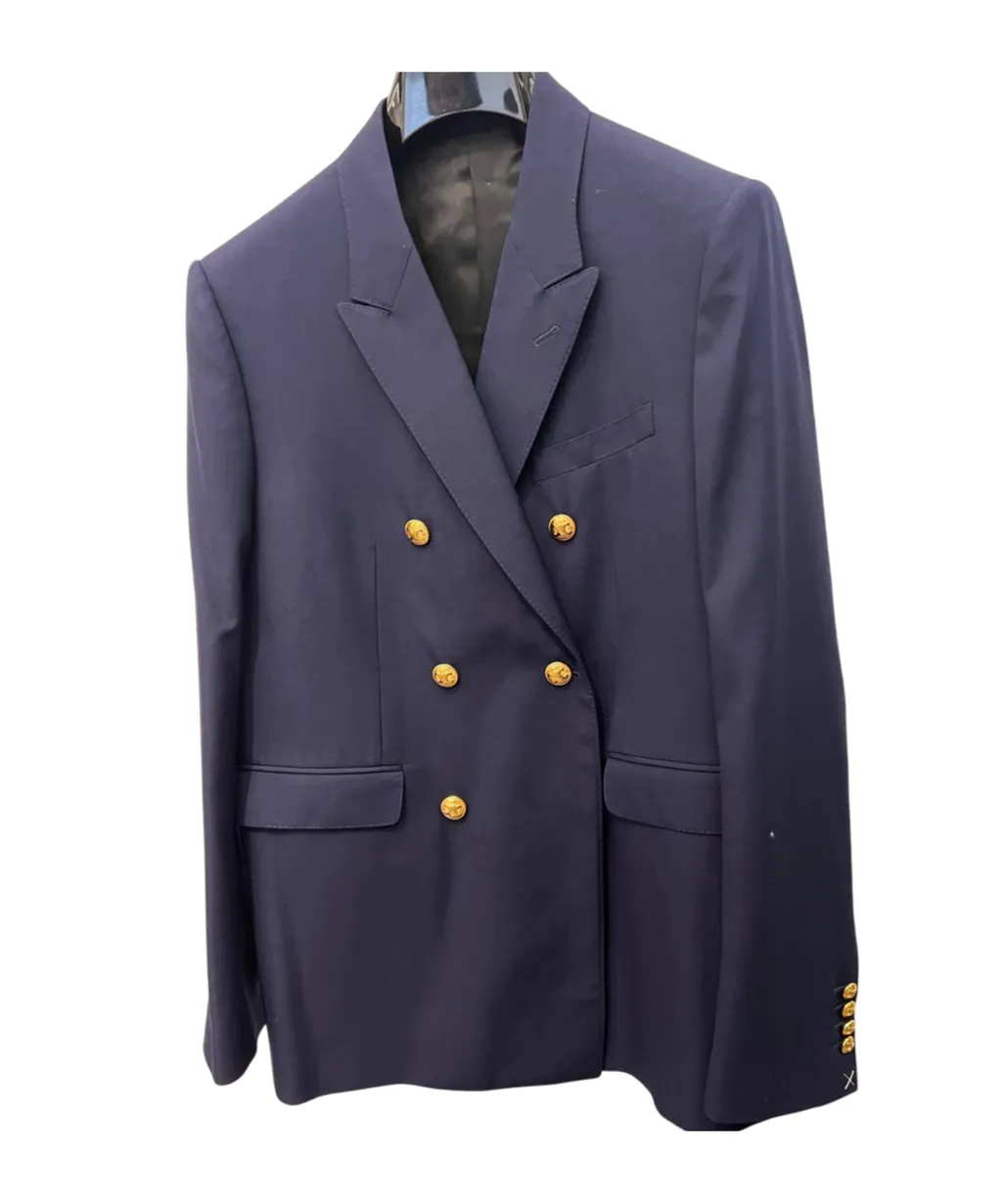 Camden Jacket In Wool Gabardine