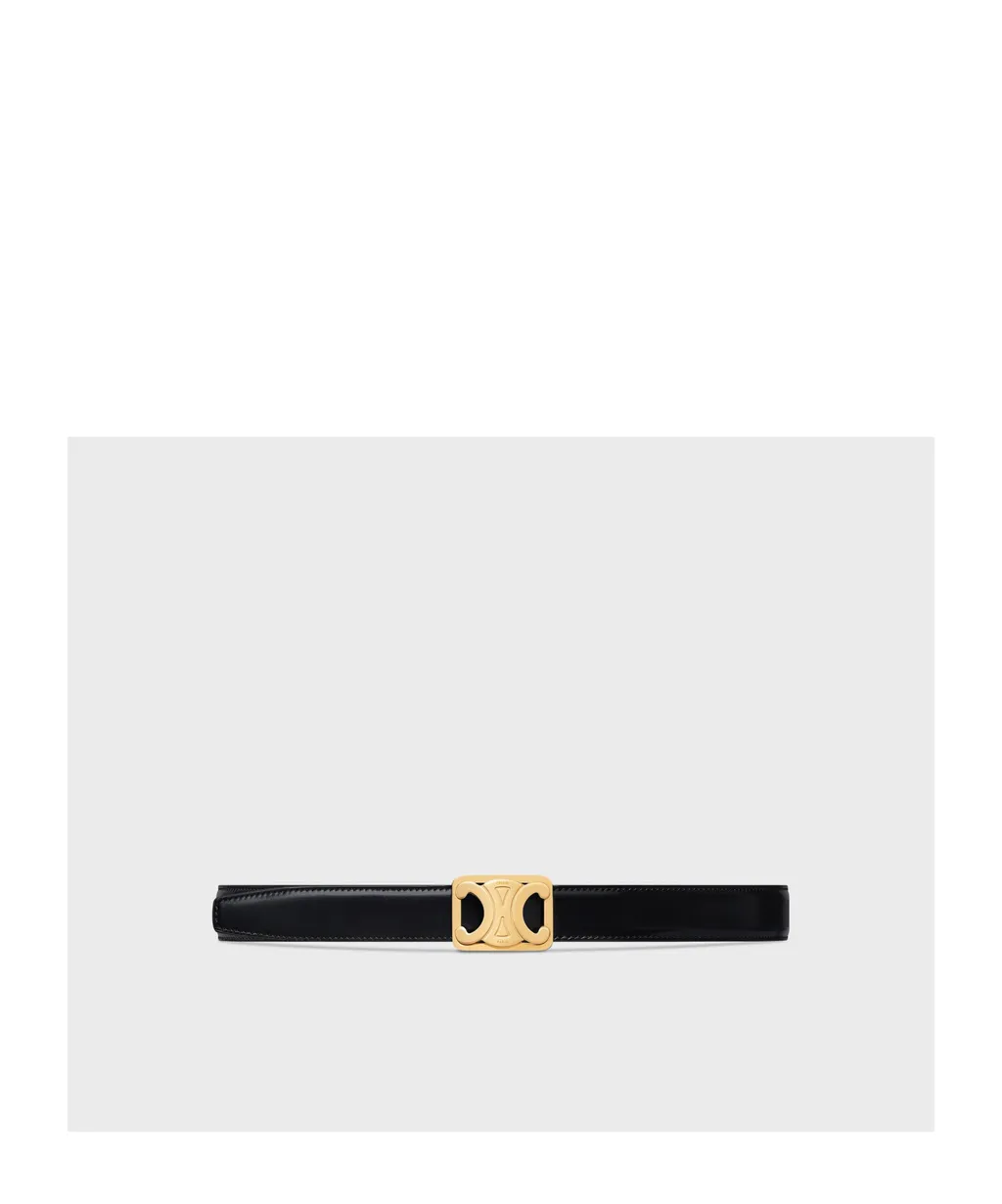 Medium 25Mm Reversible Framed Triomphe Belt In Taurillon