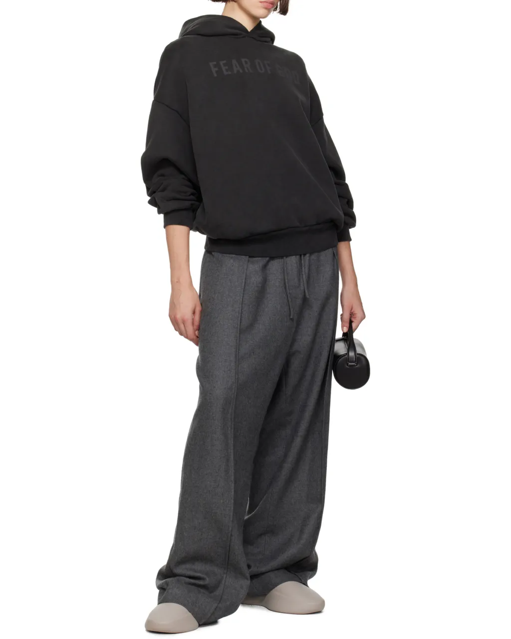 Fear Of God Logo Patch Slip-On Runner Sneakers