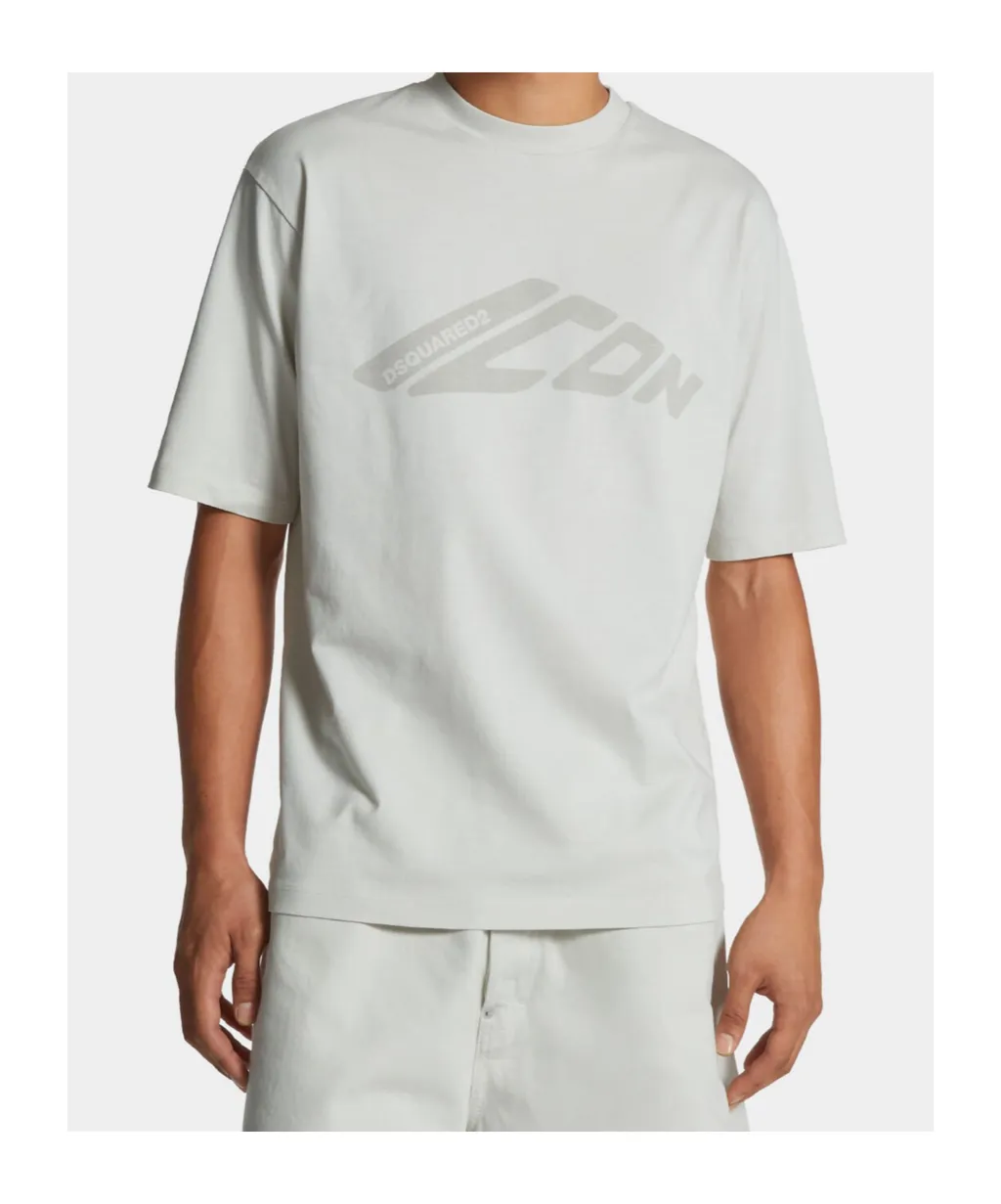 Dsquared2 Icon New Generation Loose Fit Maxi Logo T-Shirt