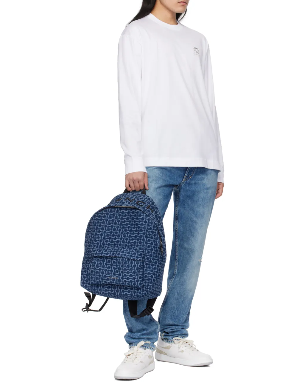 Givenchy Essential U Monogram 72 Denim Backpack
