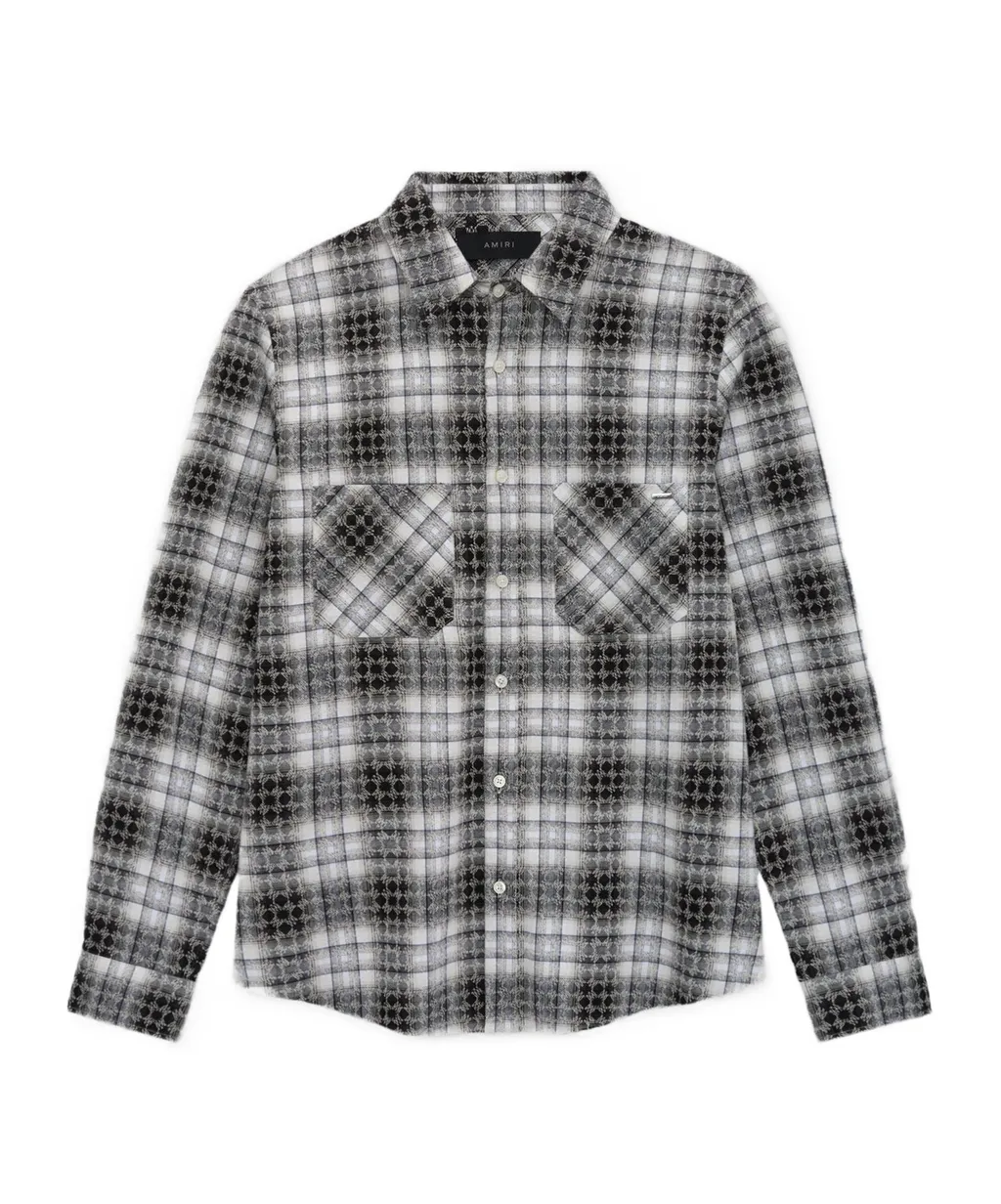Amiri Classic Flannel Button-Up Shirt