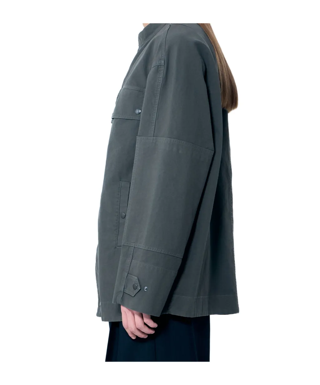 Dries Van Noten Viskin Straight Hem Jacket