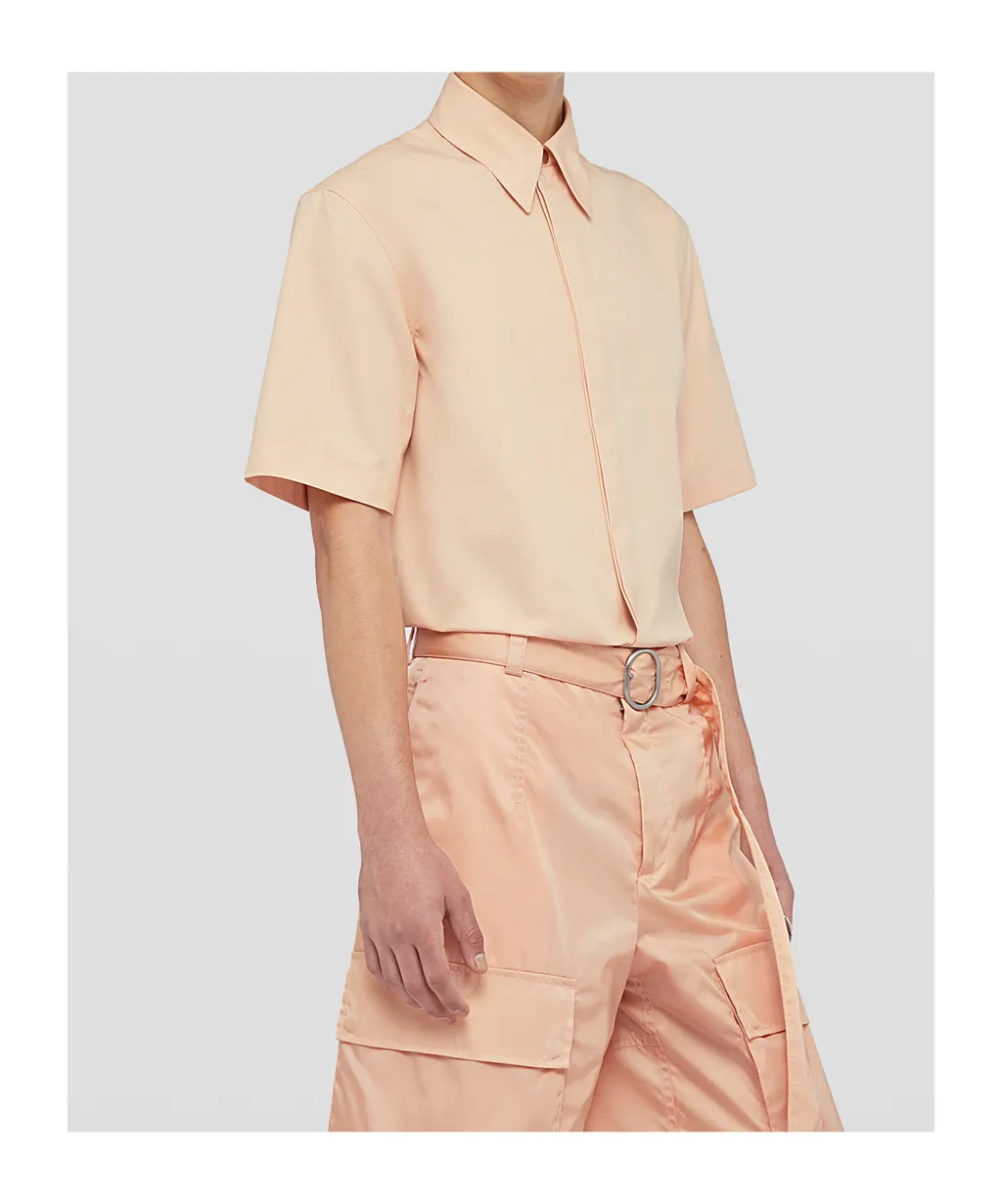 Jil Sander Short Sleeved Straight Hem Shirt
