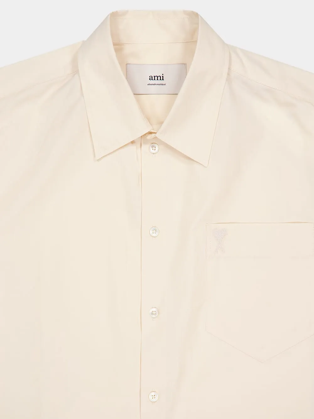 Ami Paris Ami De Coeur Short Sleeved Shirt