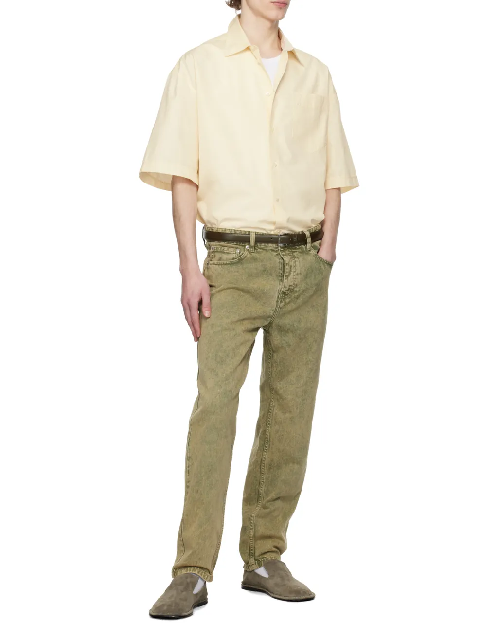 Ami Paris Ami De Coeur Short Sleeved Shirt