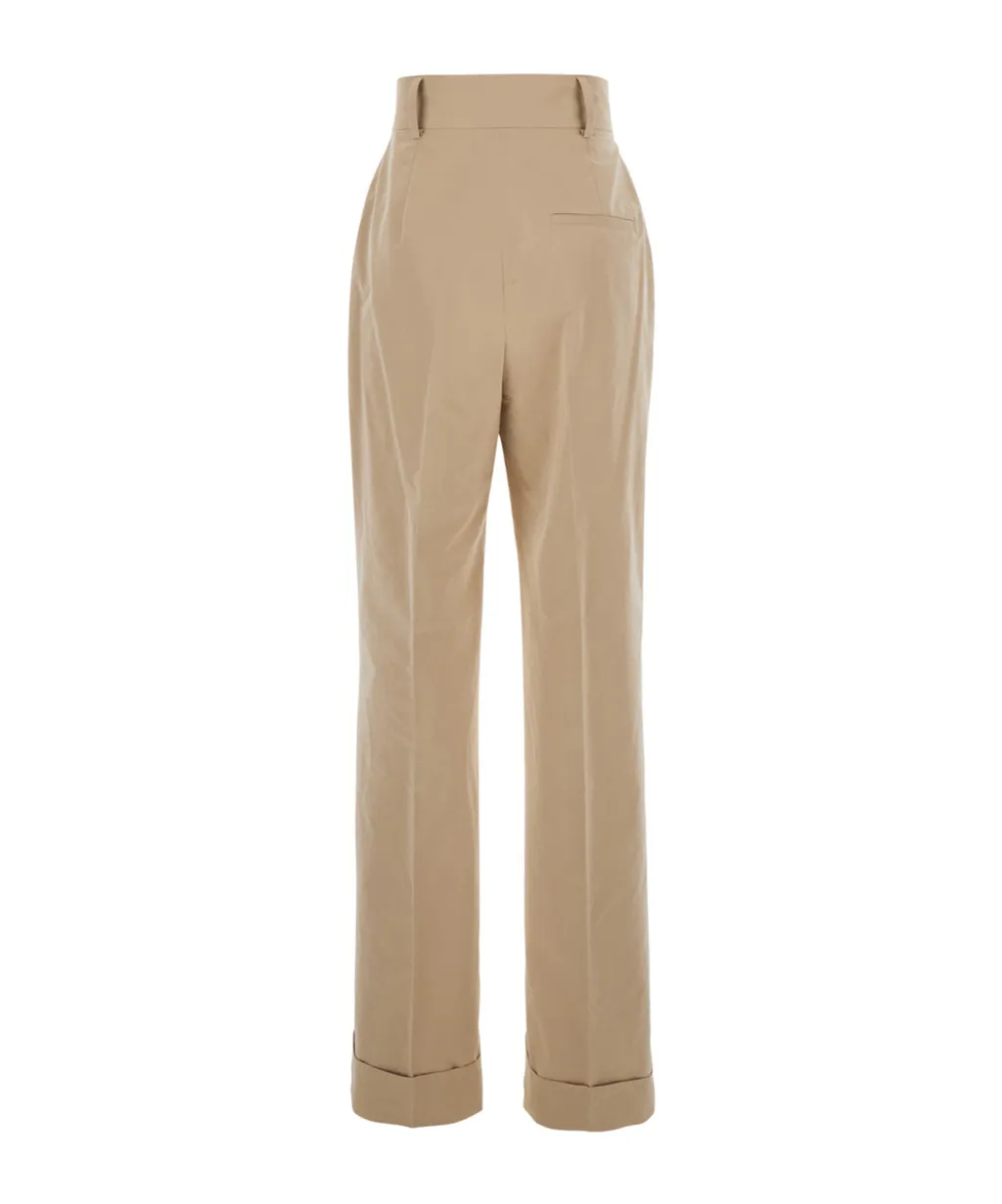 Philosophy Di Lorenzo Serafini Straight-Leg Pleated Trousers