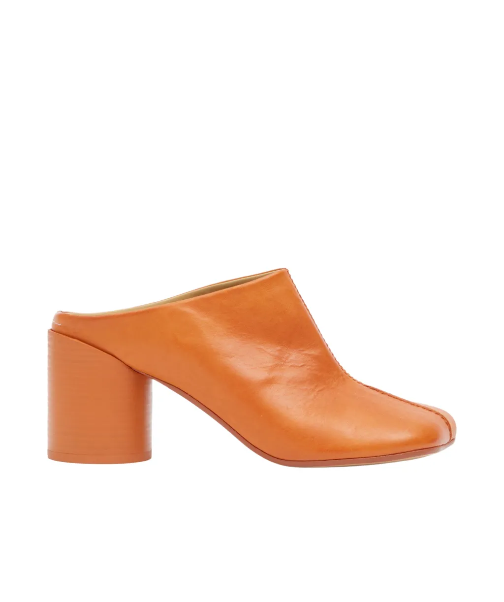 Anatomic-Toe Leather Mules