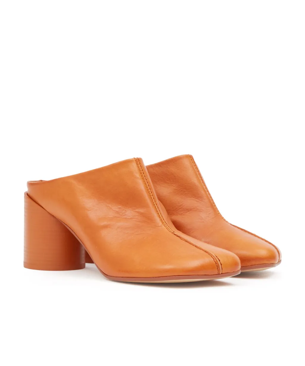 Anatomic-Toe Leather Mules