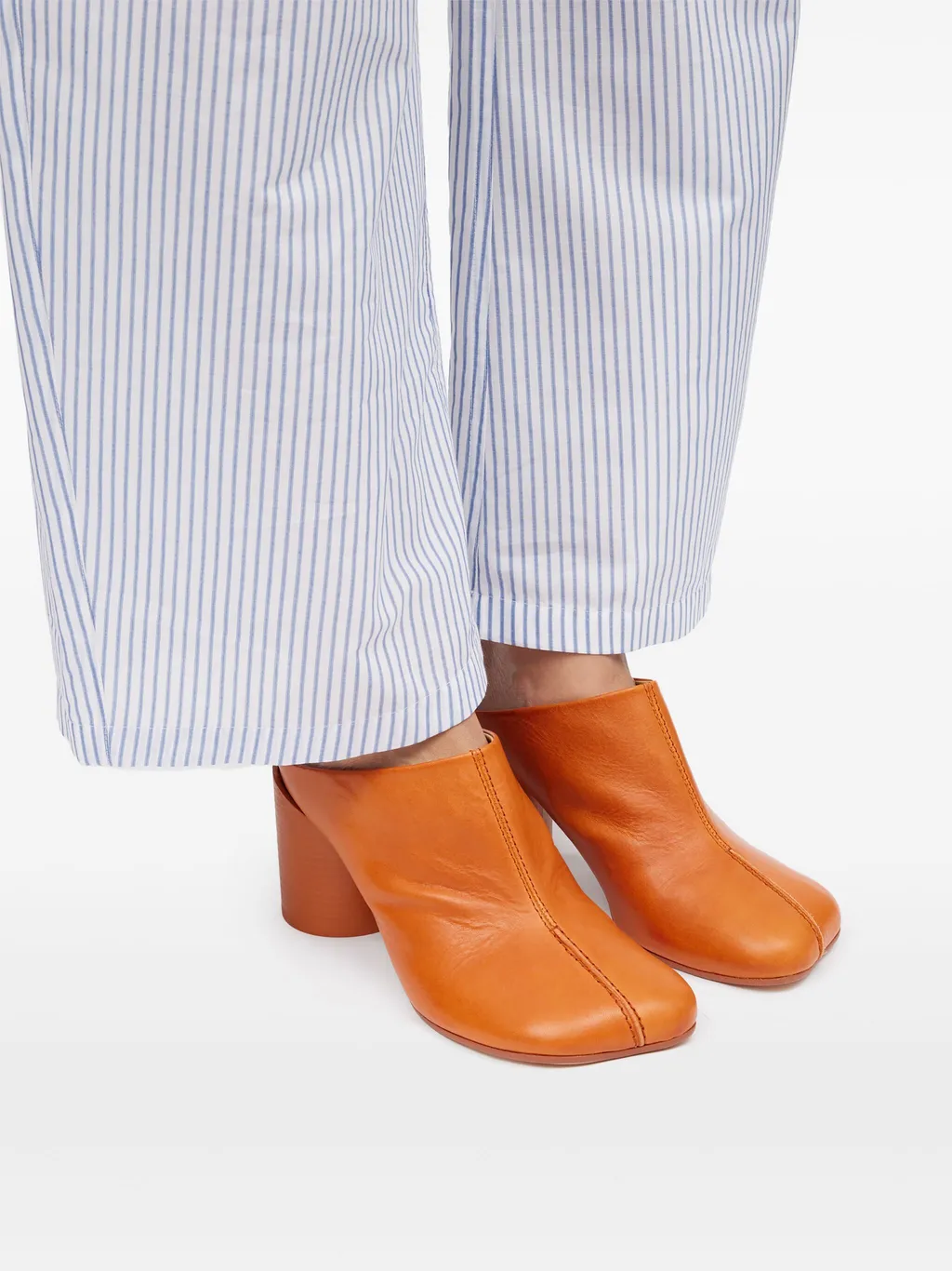Anatomic-Toe Leather Mules