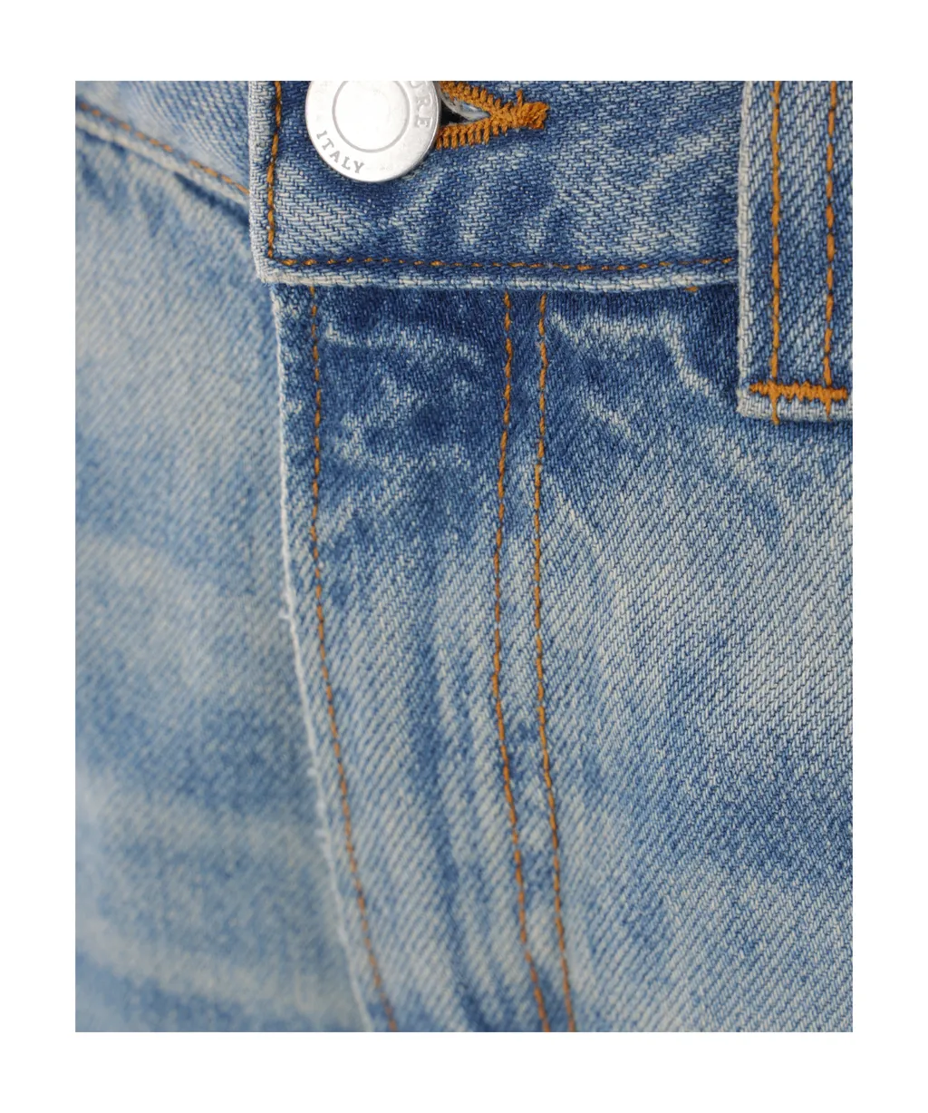 Logo-Patch Jeans