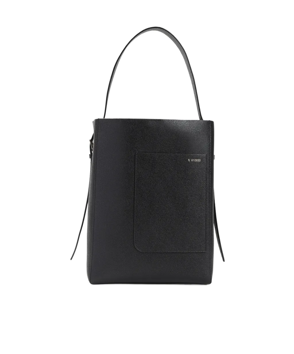 Valextra Open Top Medium Bucket Bag