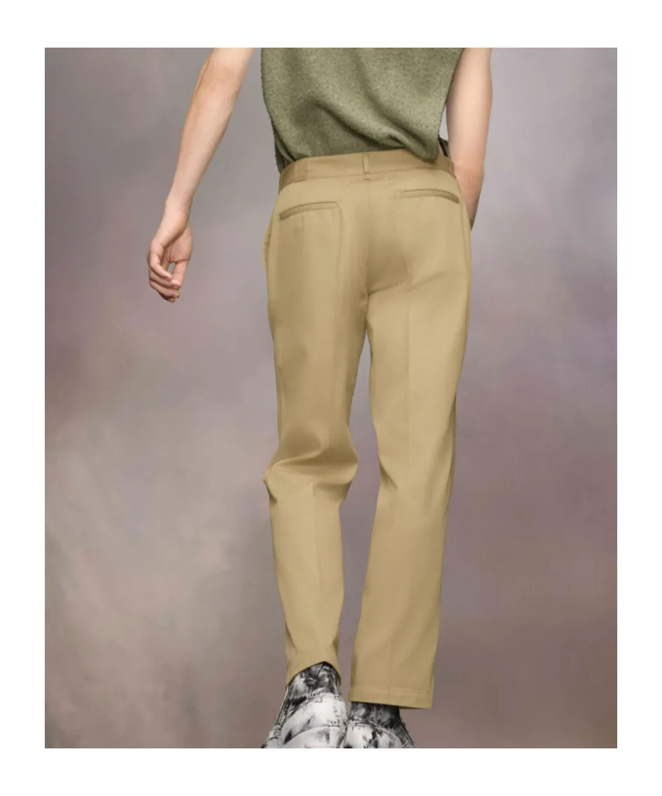Creased Trousers