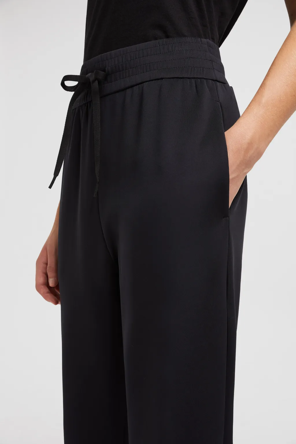 Moncler Drawstring Elastic Waist Pants