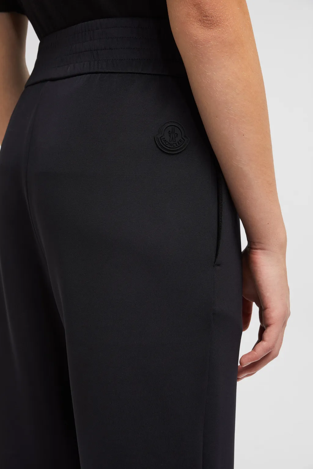 Moncler Drawstring Elastic Waist Pants