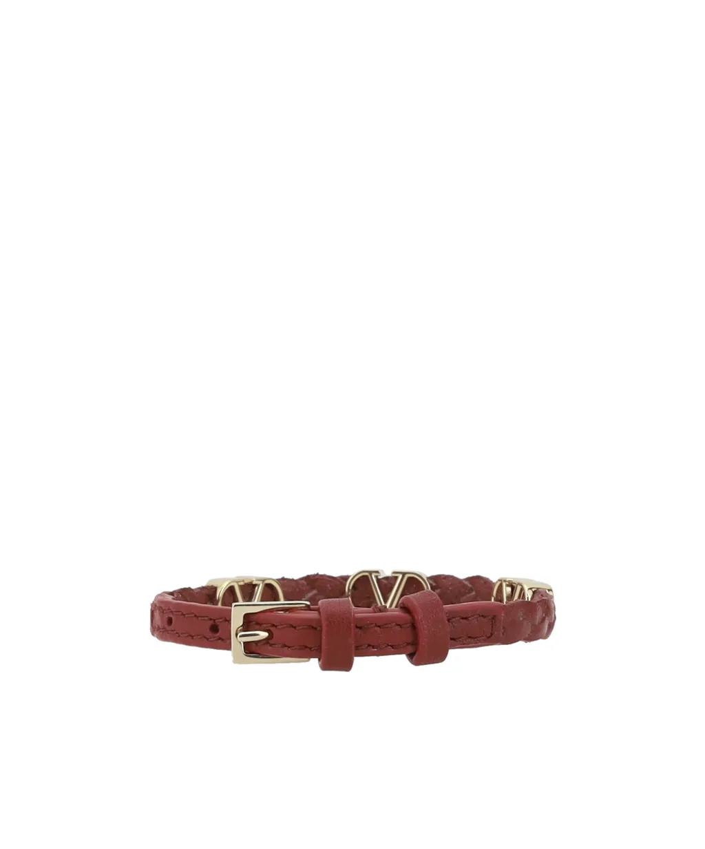 Valentino Vlogo Signature Buckled Bracelet