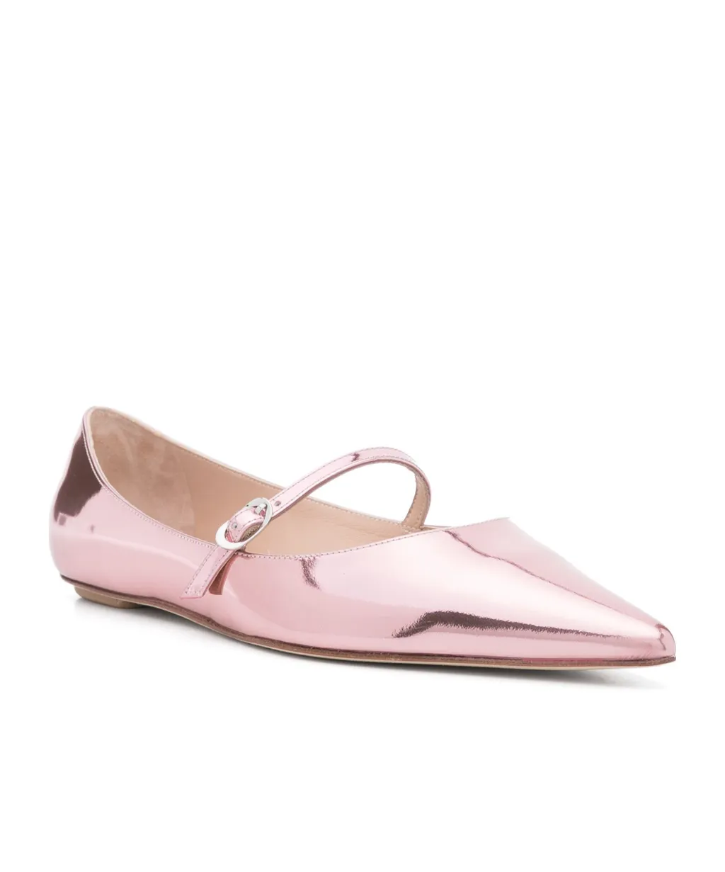 Pointed Mary Jane Flats