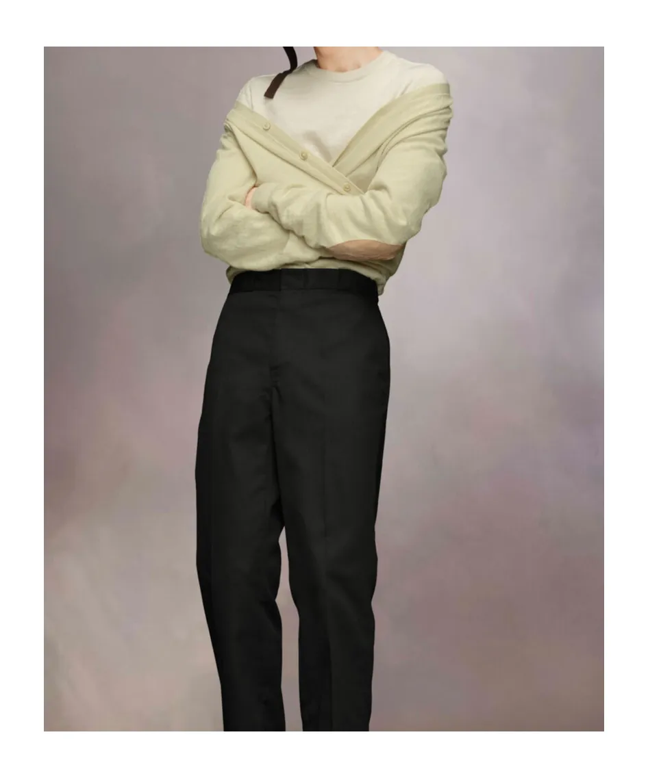 Elbow Patch Wool Cardigan