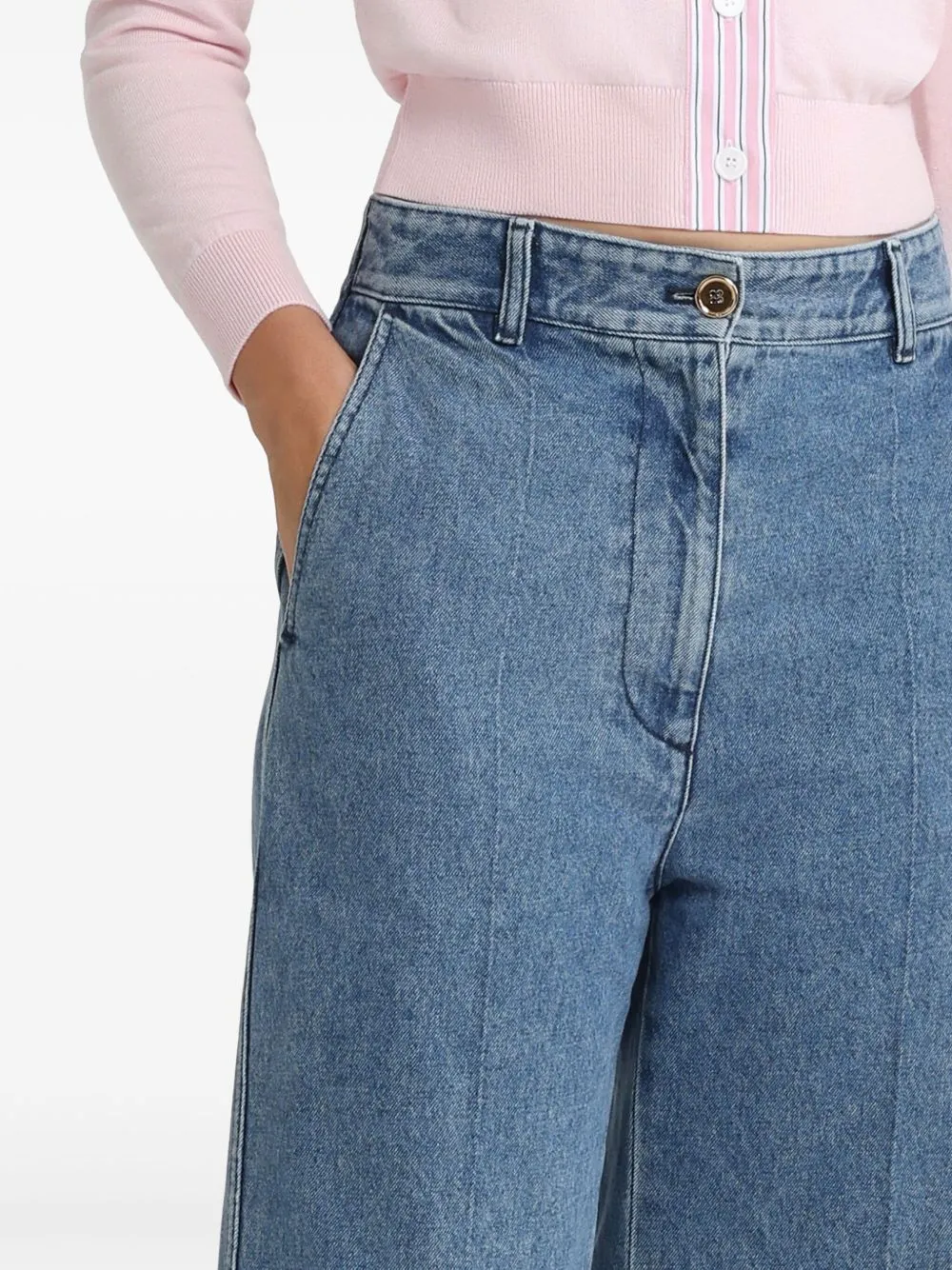 Iconic Straight-Leg Jeans