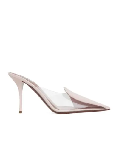 CŒUr Abstrait Mules In Patent Leather