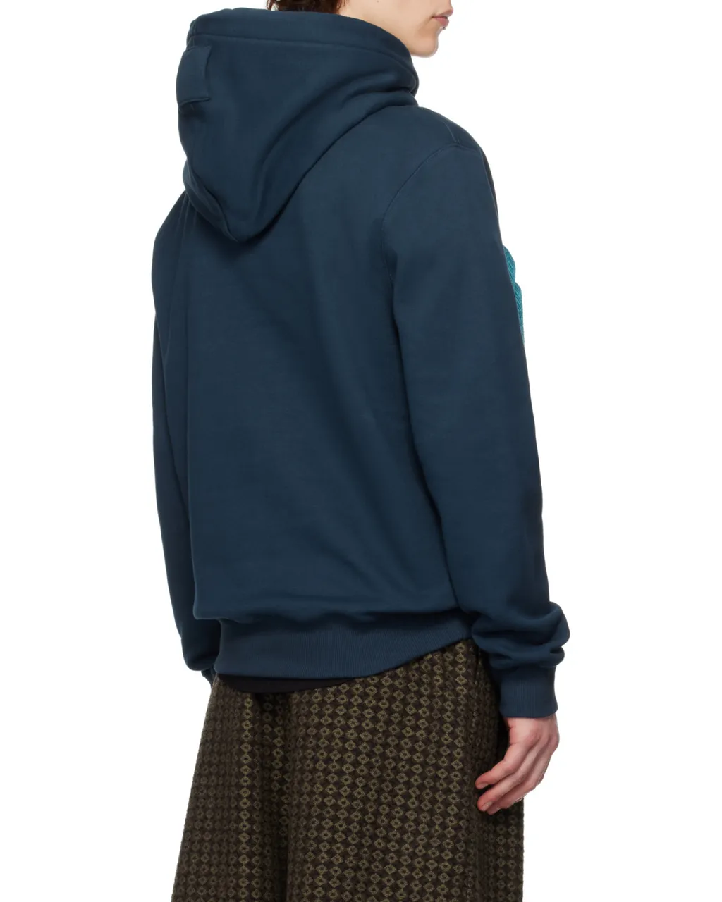Lanvin Curb-Lace Drawstring Hoodie