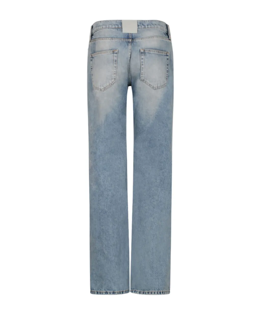 Lanvin Logo Patch Jeans