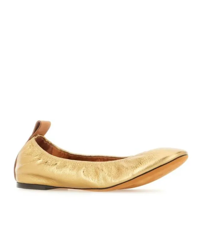 Pleated Ballet Shoes