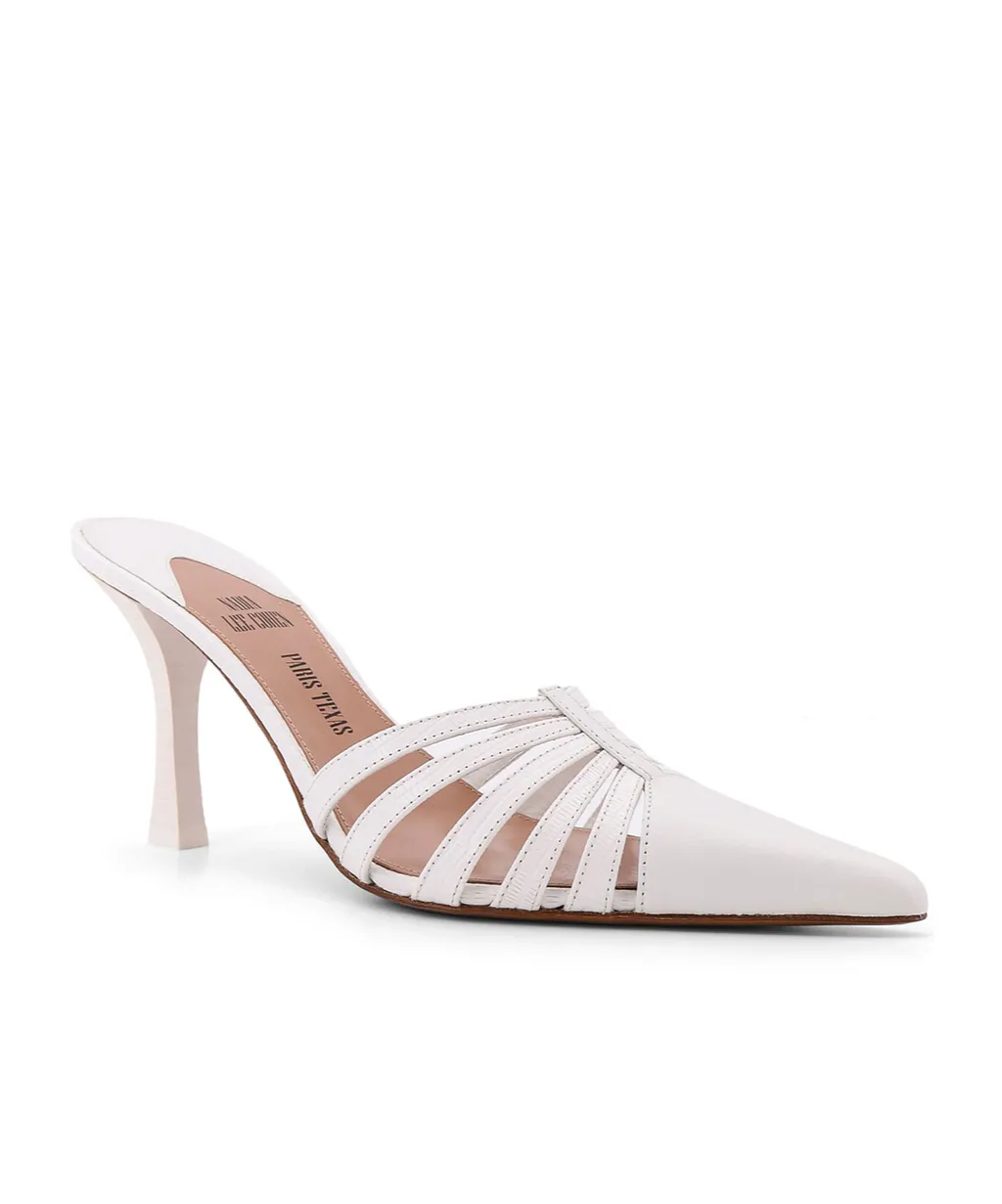 Paris Texas Nadia Cut-Out Mules