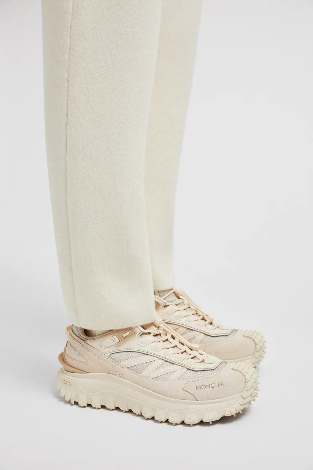 Moncler Elastic Waist Jogging Pants