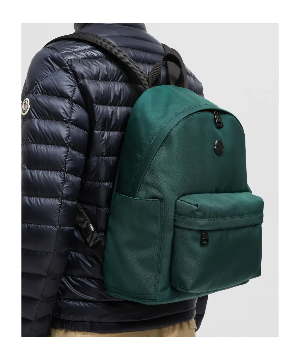 Moncler New Pierrick Logo Detailed Backpack