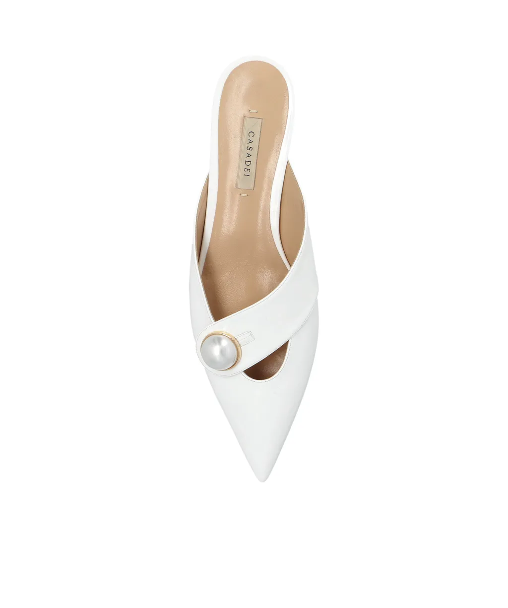 Casadei Blade Pointed Toe Mules