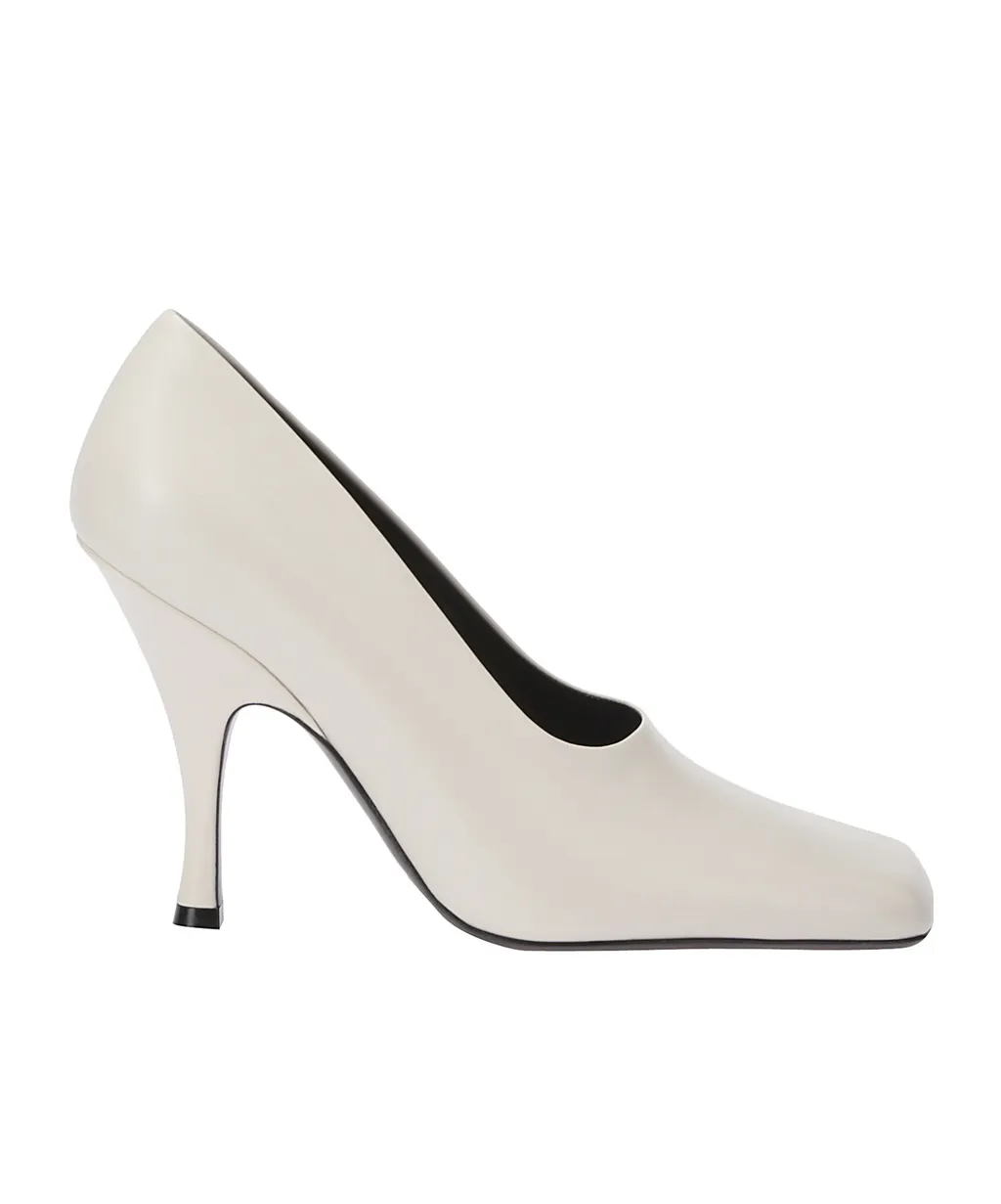 Khaite Eva Square-Toe Pumps