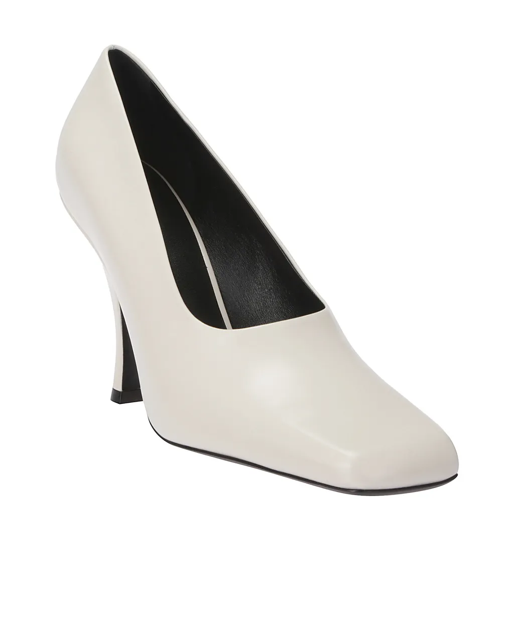 Khaite Eva Square-Toe Pumps