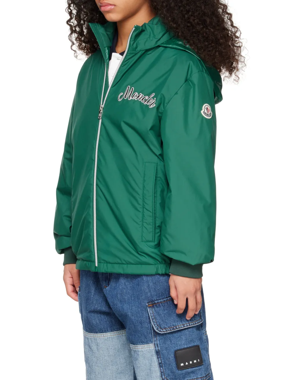 Moncler Enfant Corin Hooded Jacket