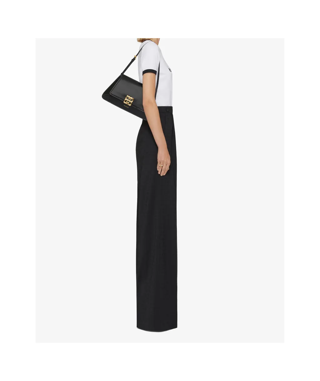 Givenchy 4G Liquid Logo Embossed Shoulder Bag