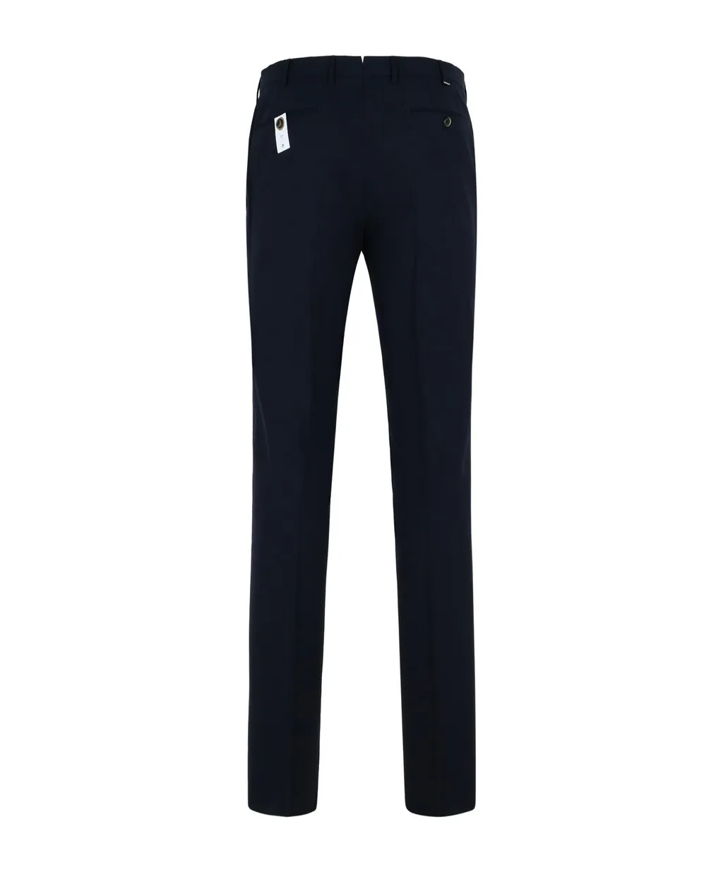 Pt Torino Slim Fit Wool Stretch Pants
