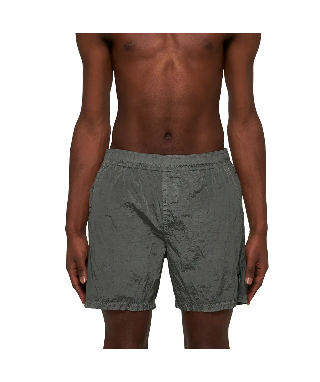 Stone Island Compass-Patch Swim Shorts