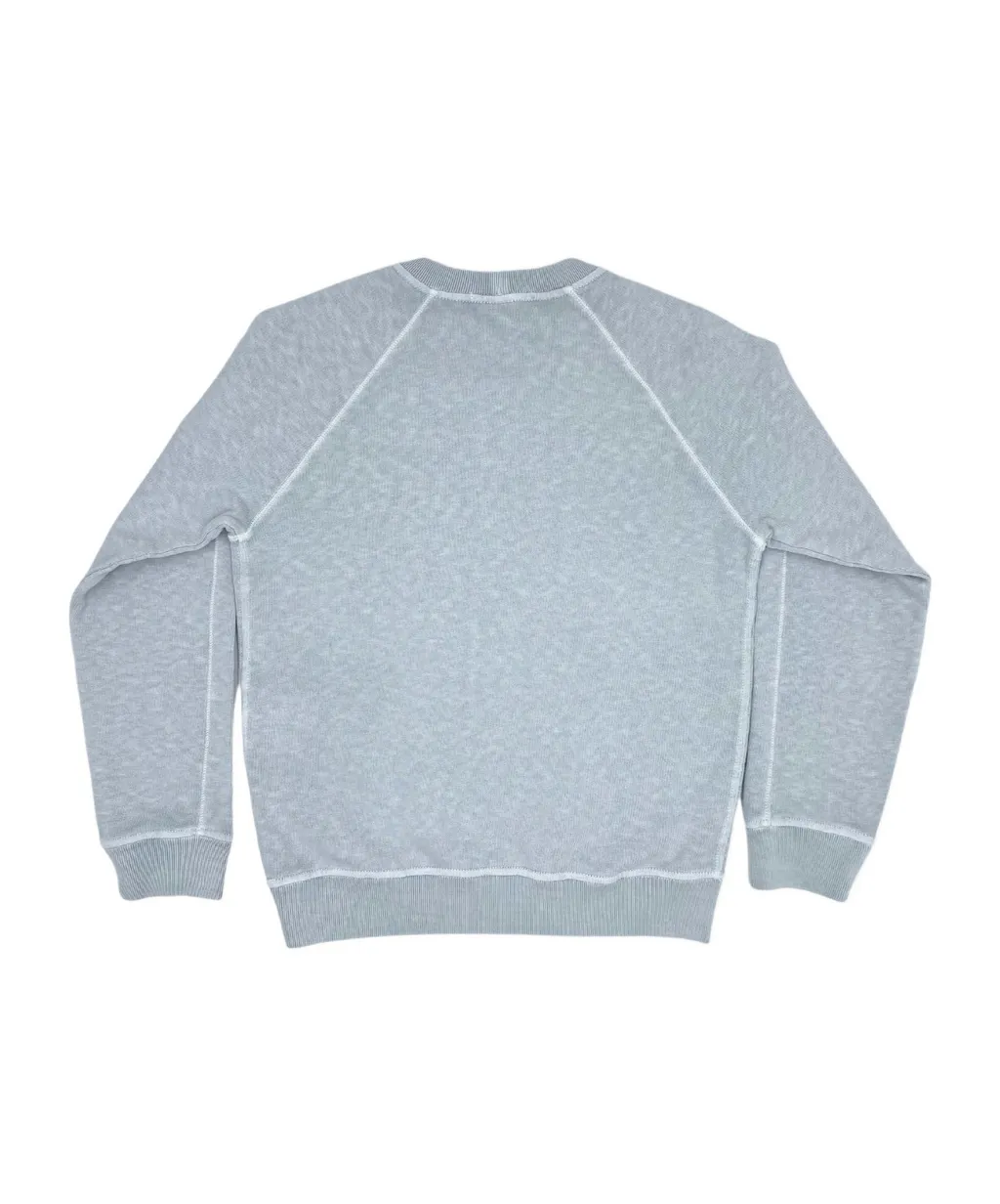 Stone Island Junior Logo Patch Crewneck Sweatshirt