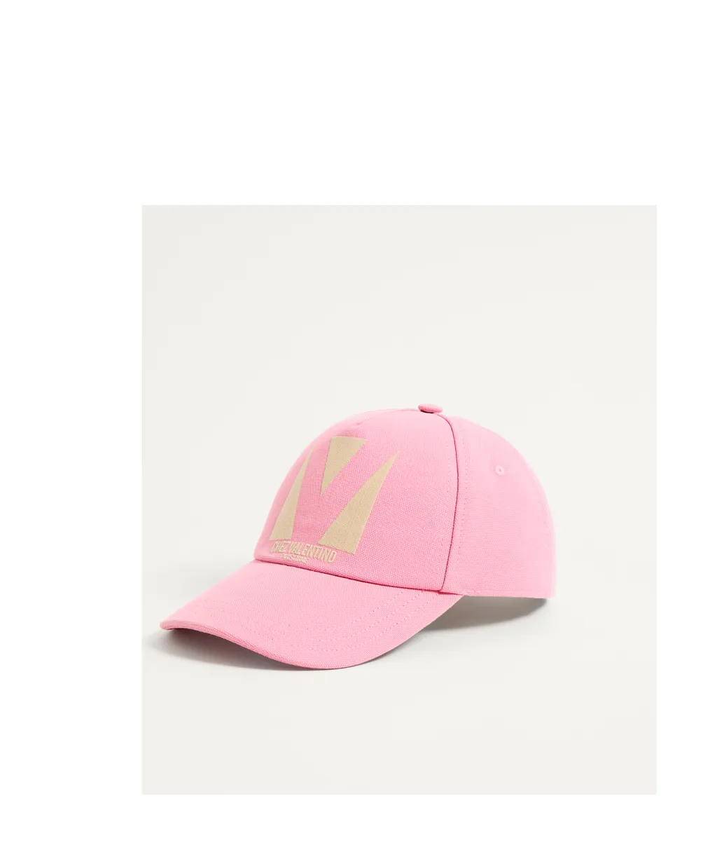 Valentino Logo Embroidered Baseball Cap