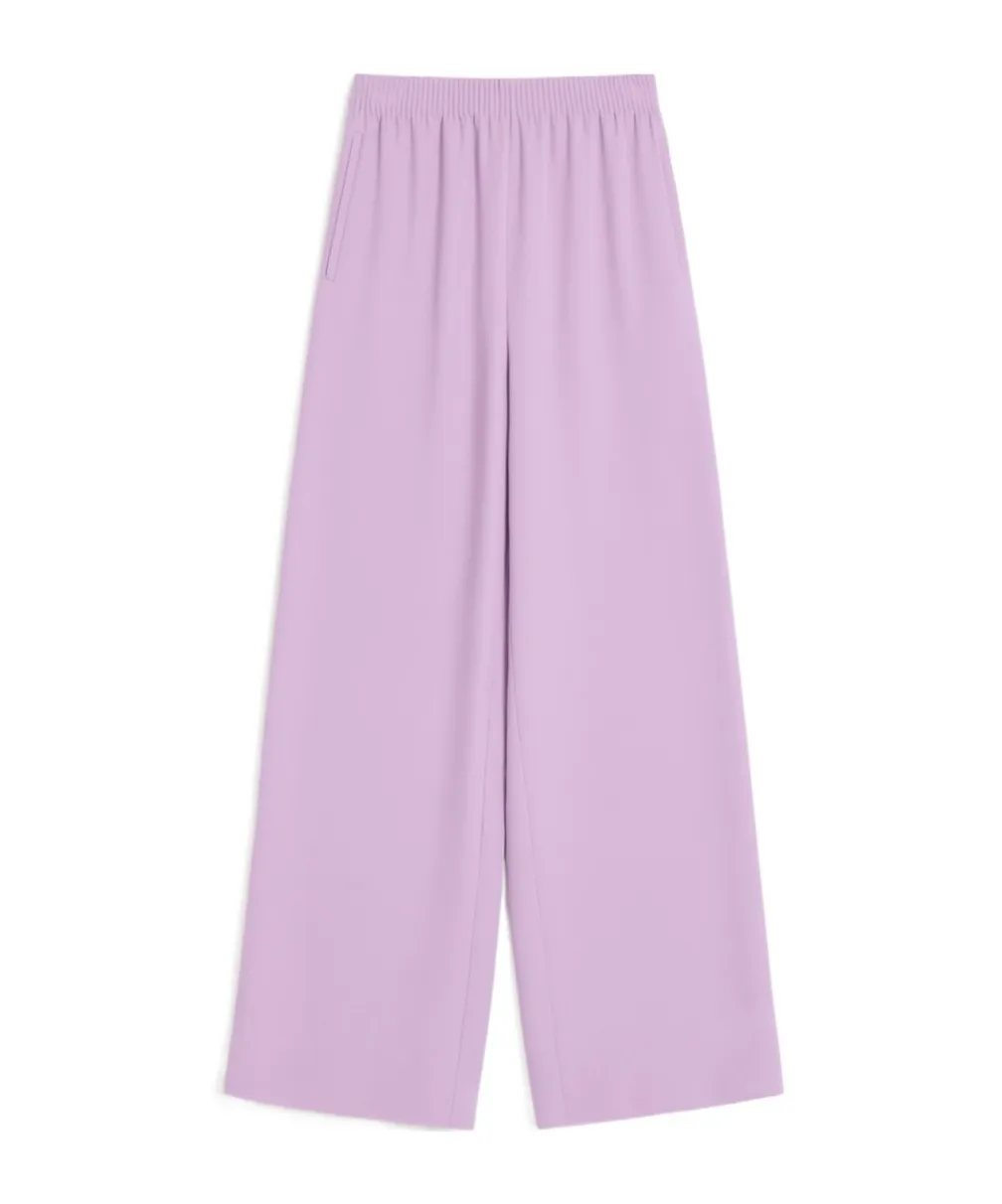 Valentino High Waist Straight Leg Trousers