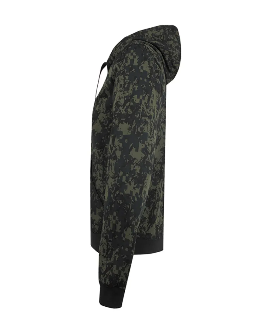 Hooded Camouflage Sweater