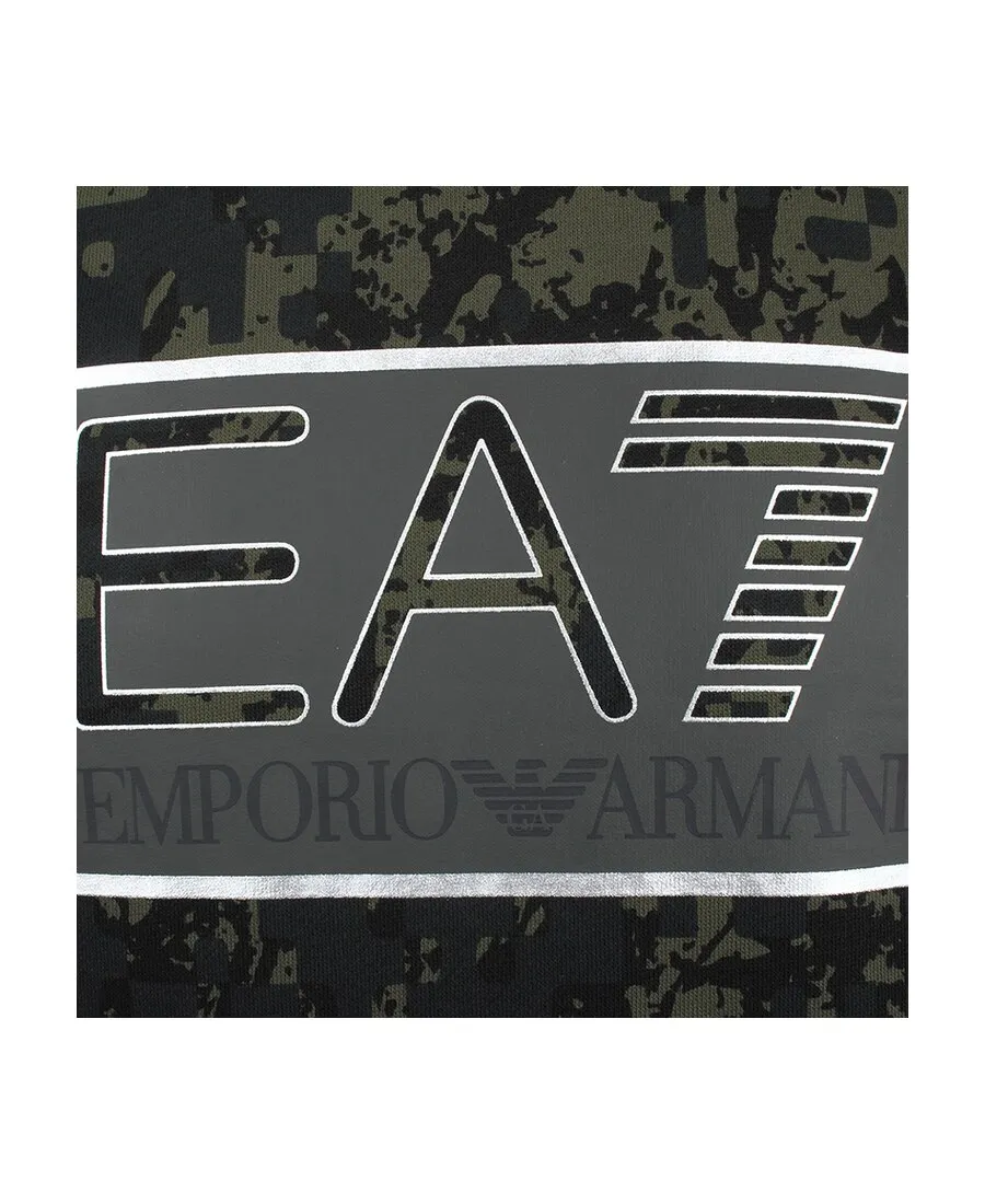 Hooded Camouflage Sweater