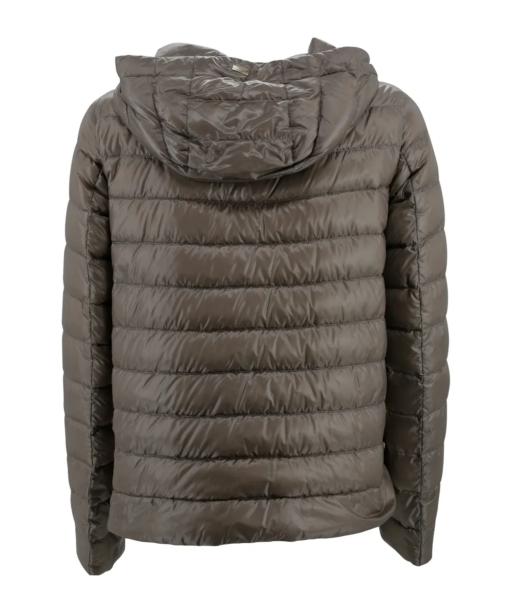 Herno Quilted Hooded Drawstring Puffer Jacket