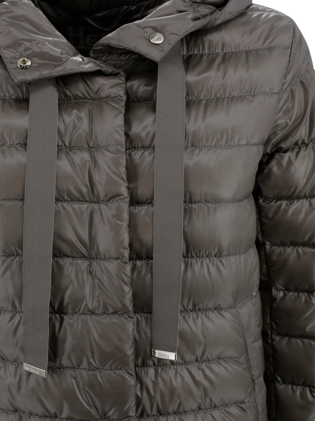 Herno Quilted Hooded Drawstring Puffer Jacket