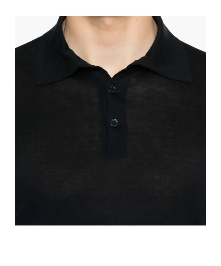 Brunello Cucinelli Short-Sleeved Fine-Knit Polo Shirt