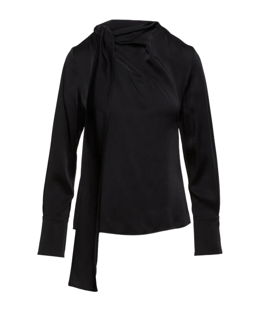 Givenchy Bow Draped Top