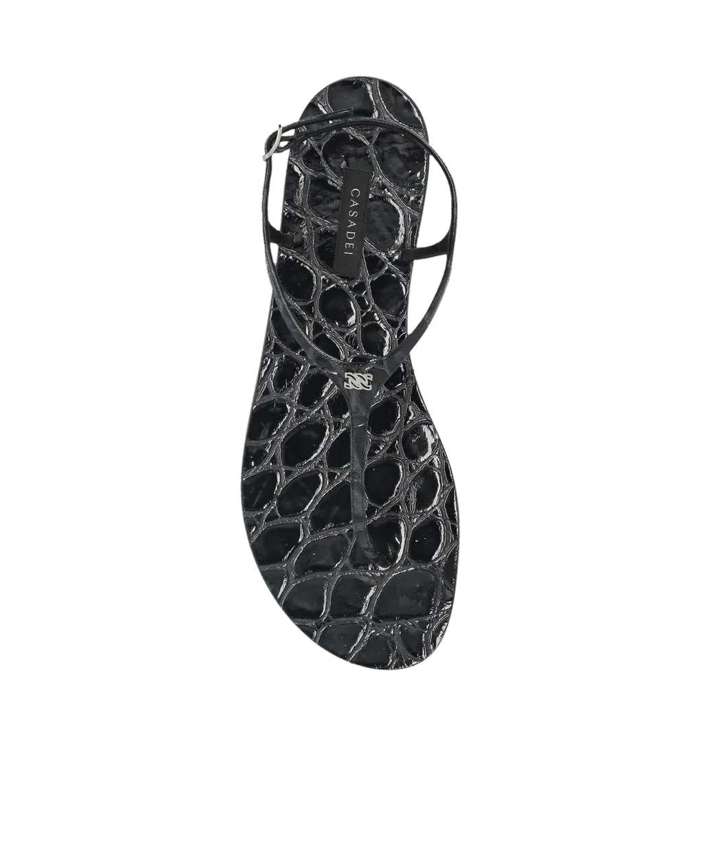 Casadei Jurassik Thong Sandals