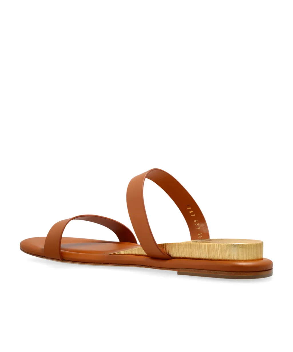 Casadei Double Strap Slides